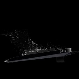 Logitech Klawiatura Logitech 920-008093 (mechaniczna; USB 2.0; (US); kolor czarny)