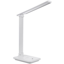 Maclean MACLEAN LAMPKA BIURKOWA LED, MAX. 9W, 220-240V AC, MOŻLIWOŚĆ ZMIANY BARWY, ŚCIEMNIALNA, 450LM MCE614 W