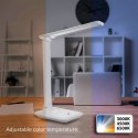 Maclean MACLEAN LAMPKA BIURKOWA LED, MAX. 9W, 220-240V AC, MOŻLIWOŚĆ ZMIANY BARWY, ŚCIEMNIALNA, 450LM MCE614 W