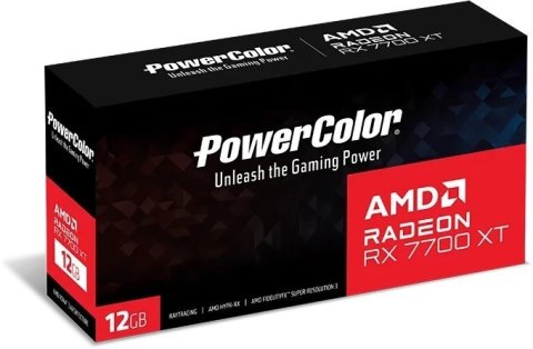 PowerColor Karta graf. PowerColor RX 7700 XT 12G-P PowerColor Karta graf. PowerColor RX 7700 XT 12G-P