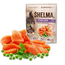 SHELMA SHELMA karma sucha dla kotów sterylizowanych. Z łososiem 1.4kg