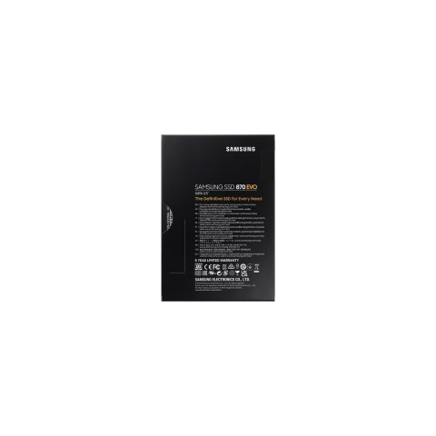 Samsung Dysk SSD Samsung 870 EVO MZ-77E2T0B 2TB SATA Samsung Dysk SSD Samsung 870 EVO MZ-77E2T0B 2TB SATA