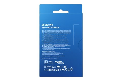 Samsung Dysk SSD Samsung 990 EVO Plus 1TB M.2 PCI-E x4 NVMe 5.0x2 Samsung Dysk SSD Samsung 990 EVO Plus 1TB M.2 PCI-E x4 NVMe 5.0x2