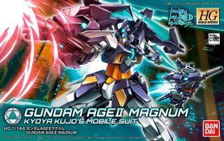BANDAI Figurka kolekcjonerska BANDAI HGBD 1/144 GUNDAM AGE II MAGNUM