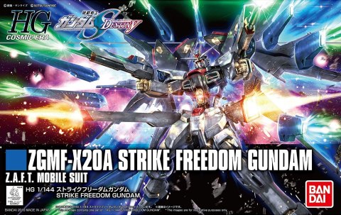 BANDAI Figurka kolekcjonerska Bandai HGCE 1/144 ZGMF-X20A STRIKE FREEDOM GUNDAM BANDAI Figurka kolekcjonerska Bandai HGCE 1/144 ZGMF-X20A STRIKE FREEDOM GUNDAM