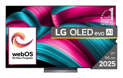 LG Telewizor LG OLED77C51LA OLED EVO 77'' 4K Ultra HD 144 Hz WebOS Dolby Atmos Czarny LG Telewizor LG OLED77C51LA OLED EVO 77'' 4K Ultra HD 144 Hz WebOS Dolby Atmos Czarny
