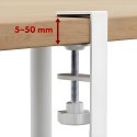 Maclean MACLEAN ORGANIZER PODBIURKOWY NA KABLE, MAX. OBCIĄŻENIE 5KG, MAX. 728MM, 2 POZIOMY, BIAŁY MC-102 W
