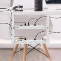 Maclean MACLEAN ORGANIZER PODBIURKOWY NA KABLE MC-104 W