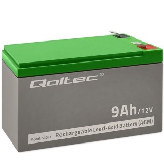 Qoltec Akumulator żelowy Qoltec 53031