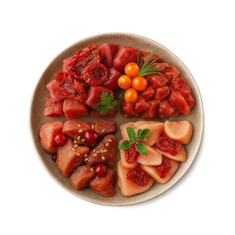 SHELMA SHELMA saszetki - pełnoporcjowa bezzbożowa karma dla dorosłych kotów. Z wołowiną, kaczką, kurczakiem i indykiem. 40x85g SHELMA SHELMA saszetki - pełnoporcjowa bezzbożowa karma dla dorosłych kotów. Z wołowiną, kaczką, kurczakiem i indykiem. 40x85g