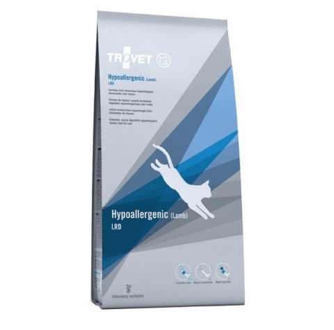 TROVET TROVET Hypoallergenic LRD z jagnięciną - sucha karma dla kota - 3 kg (WYPRZEDAŻ)