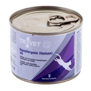 TROVET TROVET Hypoallergenic VRD z dziczyzną - mokra karma dla kota - 200g