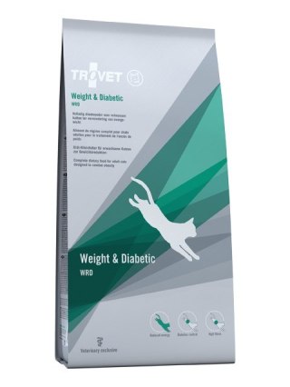 TROVET TROVET Weight & Diabetic WRD - sucha karma dla kota - 3 kg