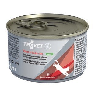 TROVET Trovet RID Renal & Oxalate jagnięcina dla kota 100g