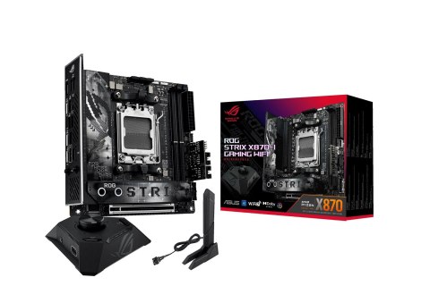 ASUS Płyta główna ASUS ROG STRIX X870-I GAMING WIFI ASUS Płyta główna ASUS ROG STRIX X870-I GAMING WIFI