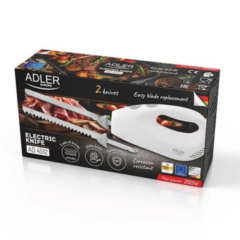 Adler Nóż elektryczny ADLER AD 4512 Adler Nóż elektryczny ADLER AD 4512