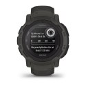 Garmin Zegarek sportowy Garmin Instinct 2 Solar Graphite 45mm Grafitowy