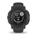 Garmin Zegarek sportowy Garmin Instinct 2 Solar Graphite 45mm Grafitowy