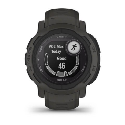 Garmin Zegarek sportowy Garmin Instinct 2 Solar Graphite 45mm Grafitowy Garmin Zegarek sportowy Garmin Instinct 2 Solar Graphite 45mm Grafitowy