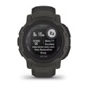 Garmin Zegarek sportowy Garmin Instinct 2 Solar Graphite 45mm Grafitowy