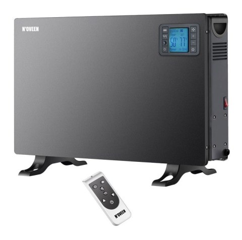 N'OVEEN Grzejnik Konwektorowy Noveen CH7100 LCD Smart Black