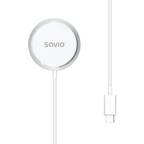 SAVIO SAVIO ŁADOWARKA INDUKCYJNA 15W 1M LA-11 SAVIO SAVIO ŁADOWARKA INDUKCYJNA 15W 1M LA-11