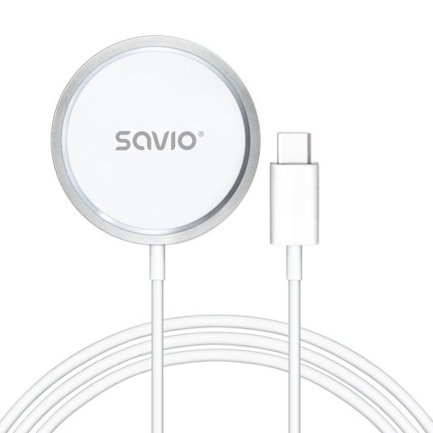 SAVIO SAVIO ŁADOWARKA INDUKCYJNA 15W 1M LA-11 SAVIO SAVIO ŁADOWARKA INDUKCYJNA 15W 1M LA-11