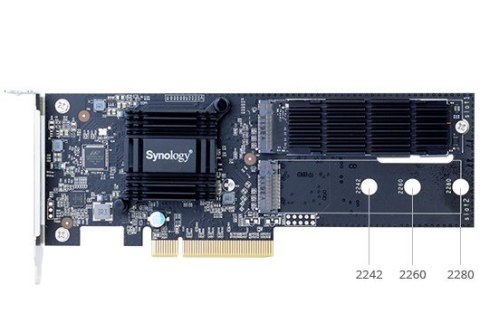 Synology Synology Dual M.2 SSD adapter M2D18 Synology Synology Dual M.2 SSD adapter M2D18