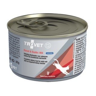 TROVET Trovet RID Renal & Oxalate kurczak dla kota 100g