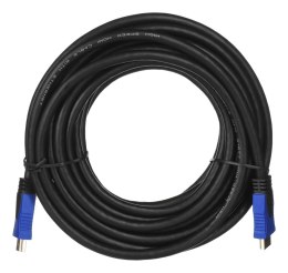 Lanberg Kabel Lanberg CA-HDMI-20CU-0100-BK (HDMI M - HDMI M; 10m; kolor czarny)