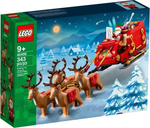 Lego LEGO Iconic 40499 Sanie Świętego Mikołaja Lego LEGO Iconic 40499 Sanie Świętego Mikołaja