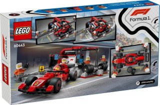 Lego LEGO CITY 60443 F1 Pit stop i mechanicy z bolidem Ferrari