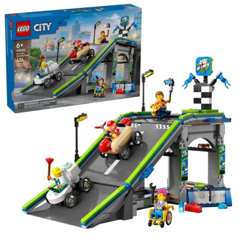 Lego LEGO CITY 60460 Bez granic: tor z rampami dla wyścigówek