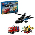 Lego LEGO CITY 60462 Zestaw z helikopterem, wozem strażackim i łodzią podwodną