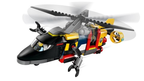 Lego LEGO CITY 60462 Zestaw z helikopterem, wozem strażackim i łodzią podwodną Lego LEGO CITY 60462 Zestaw z helikopterem, wozem strażackim i łodzią podwodną