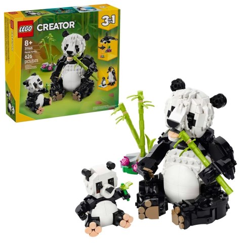 Lego LEGO CREATOR 31165 Dzikie zwierzęta: rodzina pand