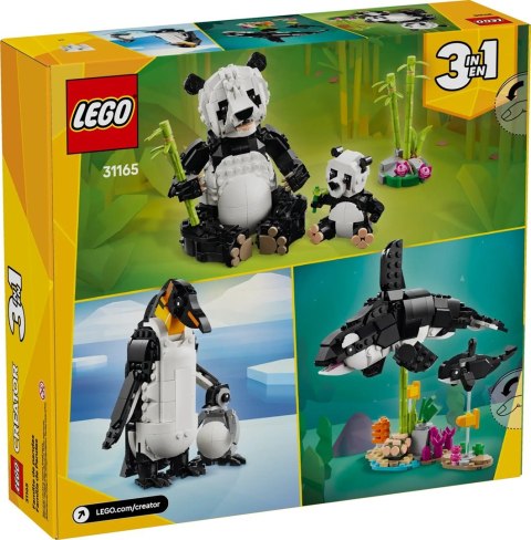 Lego LEGO CREATOR 31165 Dzikie zwierzęta: rodzina pand Lego LEGO CREATOR 31165 Dzikie zwierzęta: rodzina pand