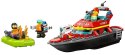 Lego LEGO City 60373 Łódź strażacka