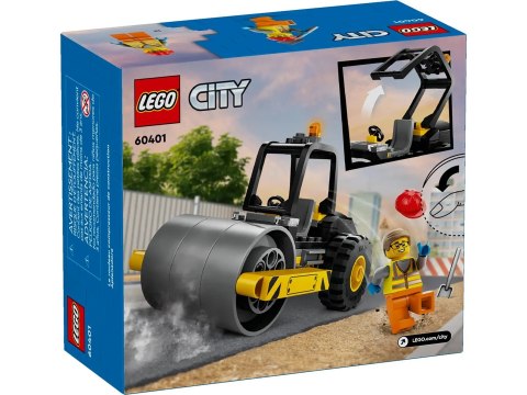 Lego LEGO City 60401 Walec budowlany Lego LEGO City 60401 Walec budowlany