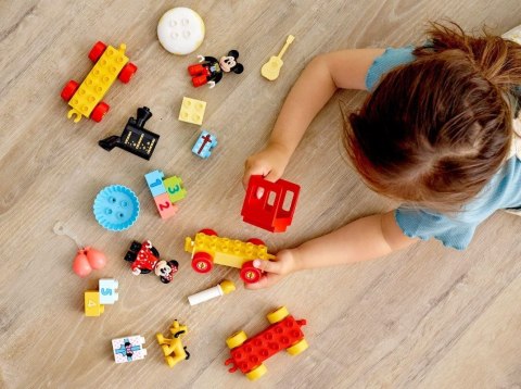 Lego LEGO DUPLO 10941 Urodzinowy pociąg myszek Miki i Minnie Lego LEGO DUPLO 10941 Urodzinowy pociąg myszek Miki i Minnie
