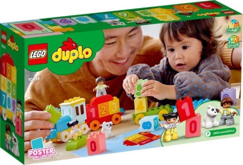 Lego LEGO DUPLO 10954 Pociąg z cyferkami nauka liczenia Lego LEGO DUPLO 10954 Pociąg z cyferkami nauka liczenia