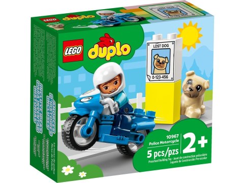 Lego LEGO DUPLO 10967 Motocykl policyjny Lego LEGO DUPLO 10967 Motocykl policyjny