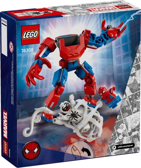 Lego LEGO MARVEL SUPER HEROES 76308 Mech Spider-Mana kontra Anti-Venom Lego LEGO MARVEL SUPER HEROES 76308 Mech Spider-Mana kontra Anti-Venom