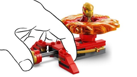 Lego LEGO NINJAGO 71823 Smoczy spinner Spinjitzu Kaia