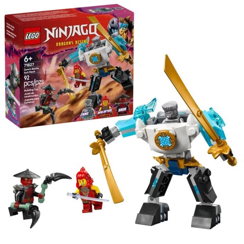 Lego LEGO NINJAGO 71827 Mech w zbroi bojowej Zane'a Lego LEGO NINJAGO 71827 Mech w zbroi bojowej Zane'a