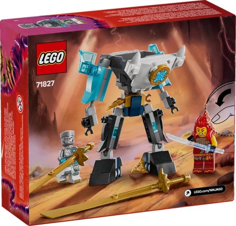 Lego LEGO NINJAGO 71827 Mech w zbroi bojowej Zane'a Lego LEGO NINJAGO 71827 Mech w zbroi bojowej Zane'a