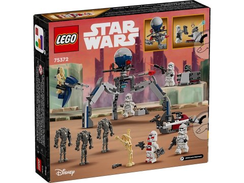 Lego LEGO Star Wars 75372 Zestaw bitewny z żołnierzem armii klonów™ i droidem bojowym™ Lego LEGO Star Wars 75372 Zestaw bitewny z żołnierzem armii klonów™ i droidem bojowym™