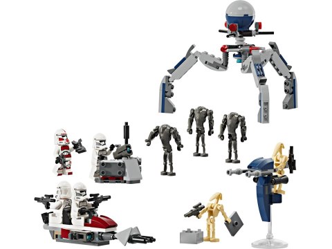 Lego LEGO Star Wars 75372 Zestaw bitewny z żołnierzem armii klonów™ i droidem bojowym™ Lego LEGO Star Wars 75372 Zestaw bitewny z żołnierzem armii klonów™ i droidem bojowym™