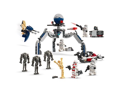 Lego LEGO Star Wars 75372 Zestaw bitewny z żołnierzem armii klonów™ i droidem bojowym™ Lego LEGO Star Wars 75372 Zestaw bitewny z żołnierzem armii klonów™ i droidem bojowym™