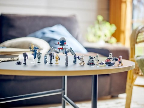 Lego LEGO Star Wars 75372 Zestaw bitewny z żołnierzem armii klonów™ i droidem bojowym™ Lego LEGO Star Wars 75372 Zestaw bitewny z żołnierzem armii klonów™ i droidem bojowym™